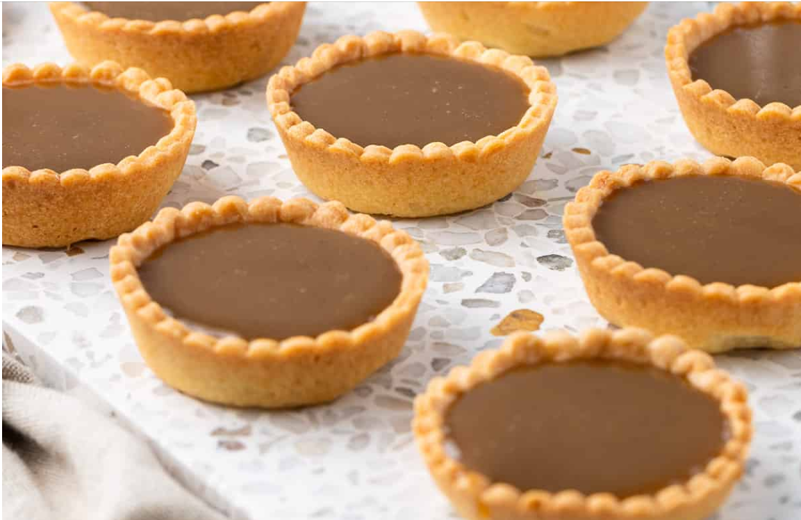 Mini Butterscotch Tartlets