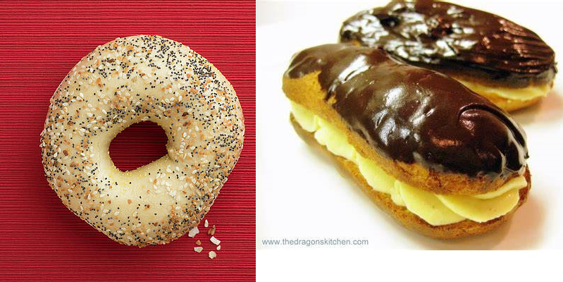 Easy Homemade Bagels & Eclairs
