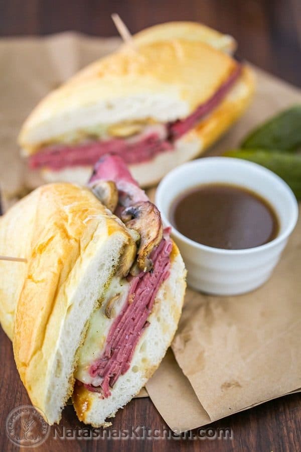 French Dip Pastrami Sandwich